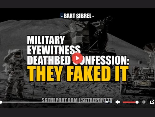 BOMBSHELL MILITARY EYEWITNESS DEATHBED CONFESSION: “THEY FAKED IT”