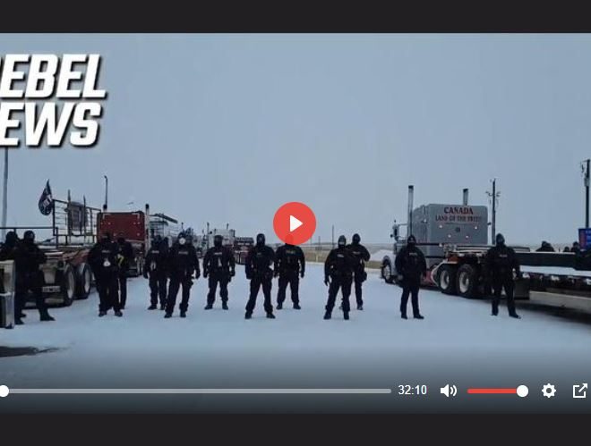 ALL EYES ON ALBERTA AS TRUCKERS STAND FIRM AGAINST THREATS AND POLICE STAND DOWN!