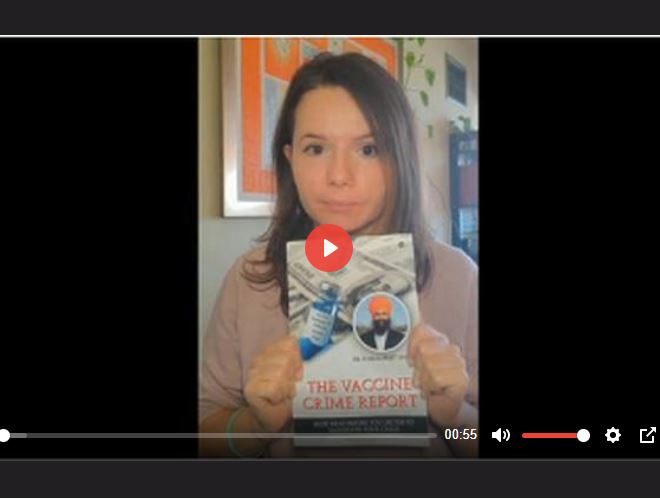 The Vaccine Crime Report: THIS VIDEO WAS DELETED WITHIN 1 MINUTE OF UPLOADING TO YOUTUBE