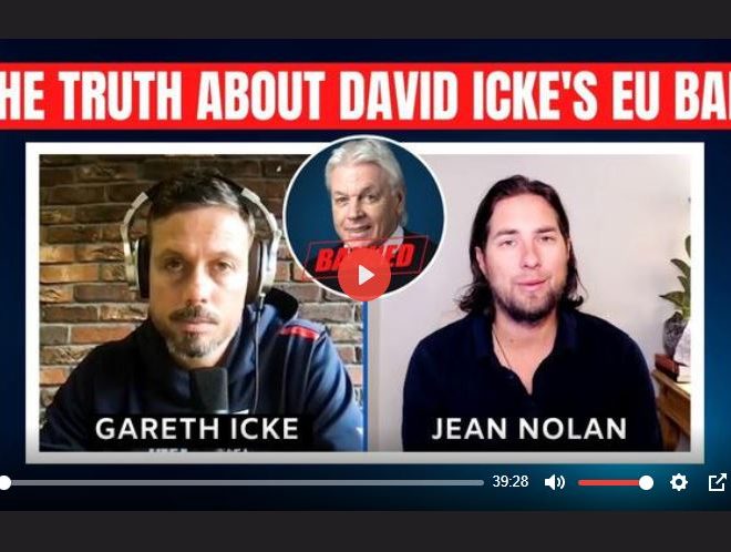 GARETH ICKE SHARES HIS TRUTH ABOUT HIS FATHER’S EU BAN