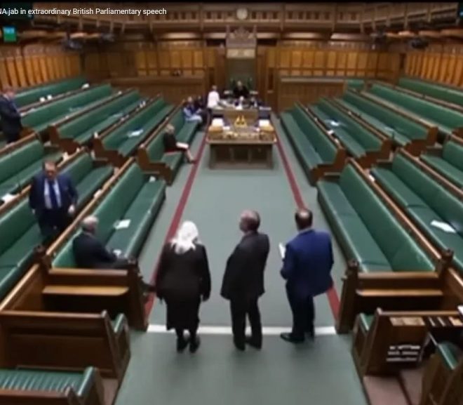 British MP calls for immediate halt of COVID vax in 20 minute speech