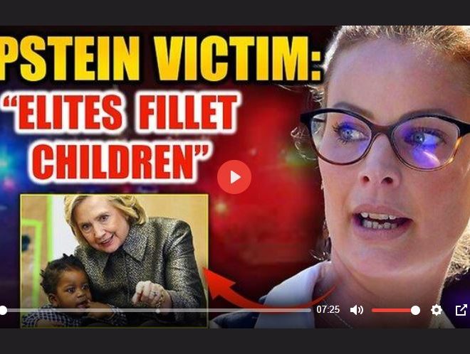 EPSTEIN VICTIM HAS TAPES SHOWING ‘SUPER VIP’ ELITES RAPING AND MURDERING CHILDREN