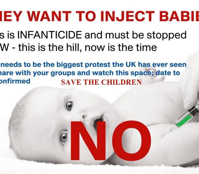 THEY WANT TO INJECT BABIES