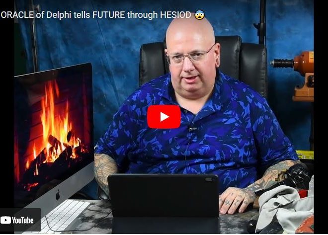 ORACLE of Delphi tells FUTURE through HESIOD