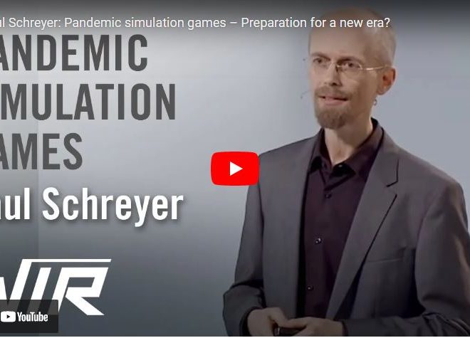 Paul Schreyer: Pandemic simulation games – Preparation for a new era?