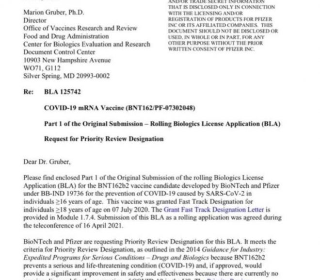 $2.8 million bribe payment from pfizer to FDA for their bioweapon approval.