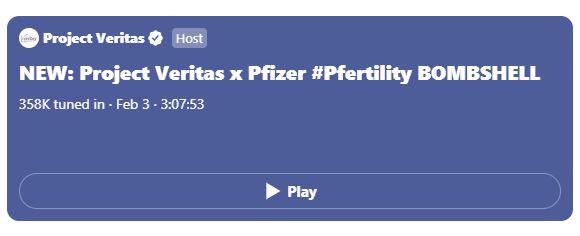 PROJECT VERITAS DISCUSSION AFTER THE PFIZER FERTILITY BOMBSHELL