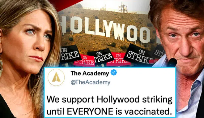 <a href="https://newspunch.com/celebrities-call-for-total-hollywood-strike-until-every-last-person-gets-jabbed/">BEST IDEA EVER: Hollywood celebrities call for industry-wide STRIKE until every last Hollywood worker takes all the jabs</a>