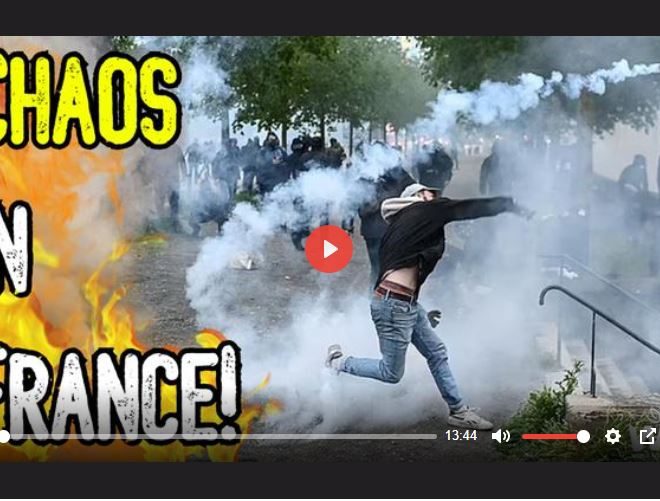 CHAOS IN FRANCE! – PROTESTS CONTINUE AS COUNTRY COLLAPSES! – FRANCE TO LEAVE THE DOLLAR?
