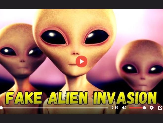 DON’T BE DECEIVED BY THE FAKE ALIEN INVASION