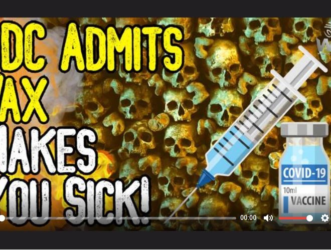 WOW! CDC ADMITS VAX MAKES YOU SICK! – LATEST PROPAGANDA CAMPAIGN IS GOING TERRIBLY!