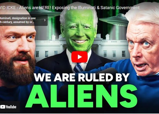 DAVID ICKE – Aliens are HERE! Exposing the Illuminati & Satanic Government