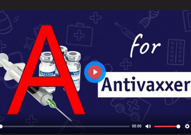 “A FOR ANTIVAXXER” – DRS MARK AND SAM BAILEY