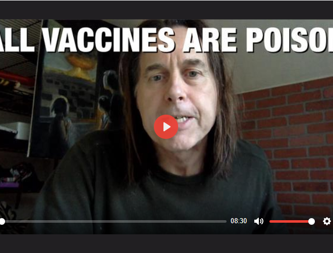 ALL VACCINES ARE POISON – ALL OF THEM.