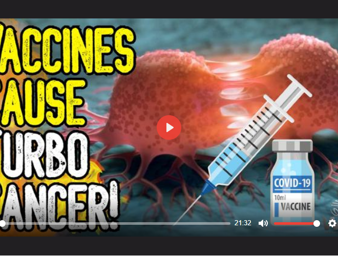 GOVERNMENT ADMITS: VACCINES CAUSE TURBO CANCER! – MILLIONS ARE DYING!