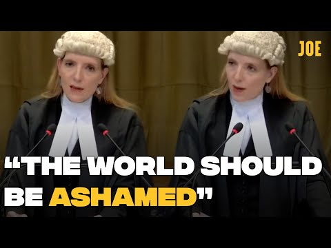 Irish lawyer’s stunning speech at The Hague accusing Israel of genocide in Gaza